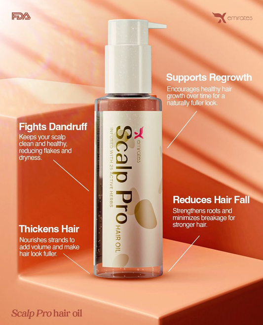 X-emirates scalp pro hair oil